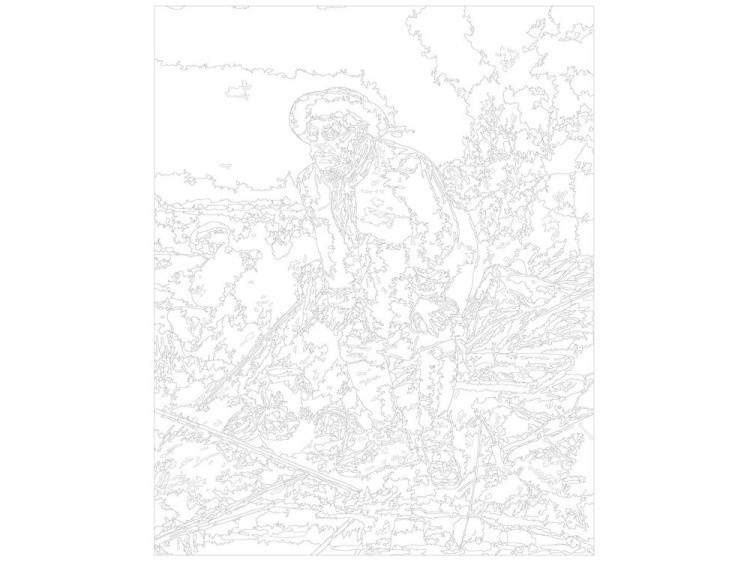 Картина по номерам «Рыболов» — картинка 3