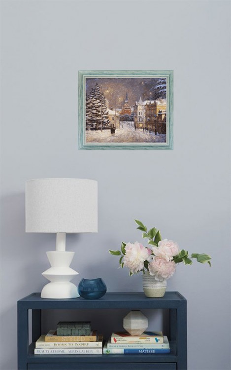 Картина по номерам «Снег на Волхонке» — картинка 6