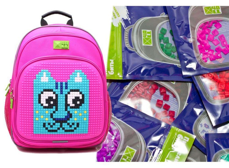 Рюкзак 4ALL Kids с битами, розовый — картинка 5