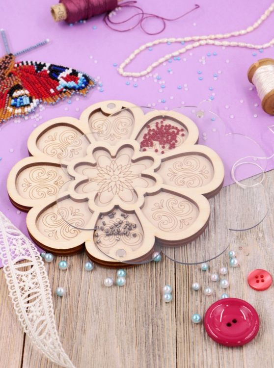 Органайзер для бисера с крышкой «Диск Окталекс» — картинка 2