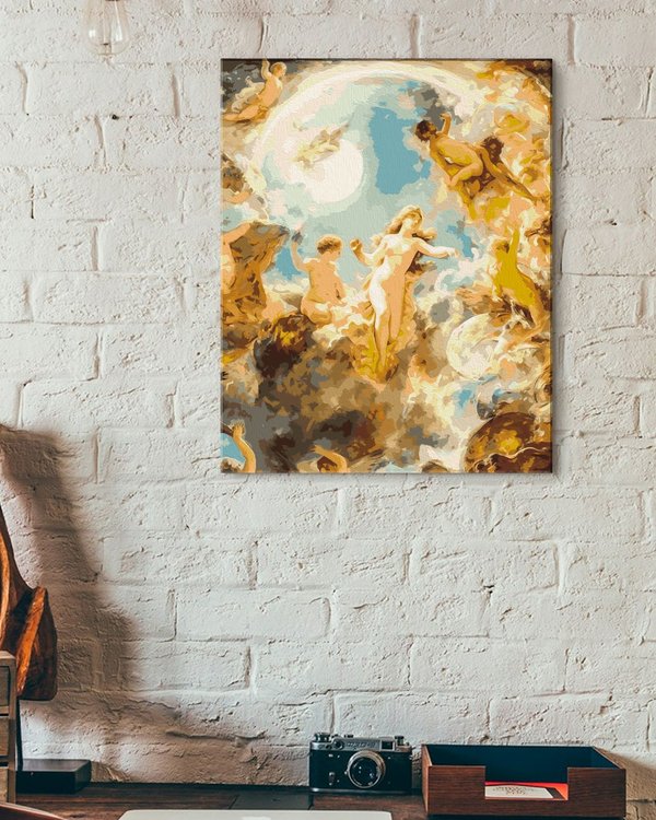 Картина по номерам «Ангельское вознесение» — картинка 3