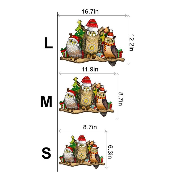 Деревянные пазлы «Новогодняя Вечеринка L», Woodbests — картинка 3
