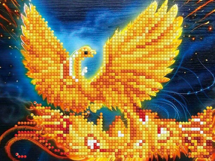 Алмазная вышивка «Жар-птица» — картинка 2