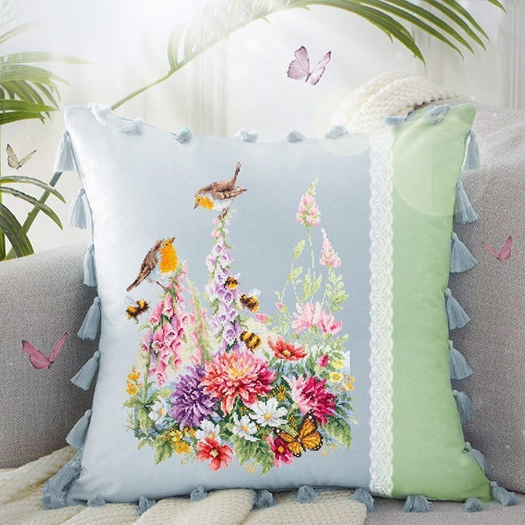 Набор для вышивания «Звонкие малиновки» — картинка 8