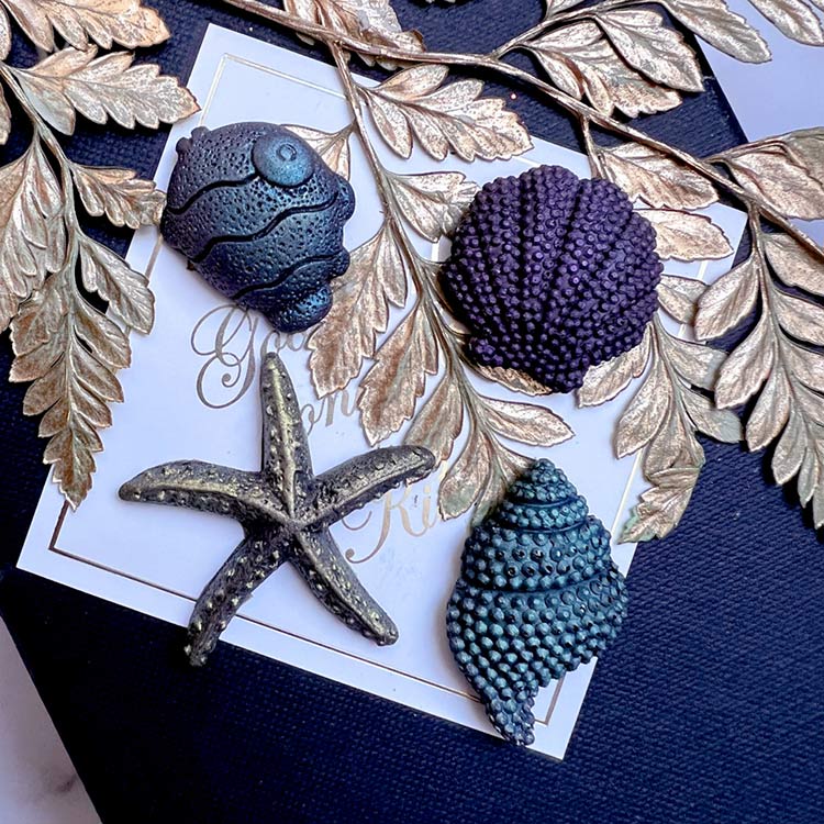 Силиконовый молд Epoxy Master морской, 9х9 см — картинка 4