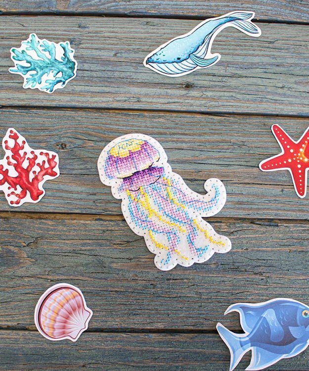 Набор для вышивания «Житель водных глубин» — картинка 4