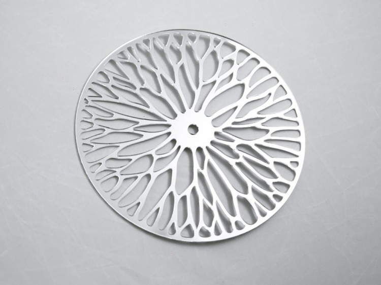 Циферблат для часов Art Blong №23 серебро, 19,5 см — картинка 2