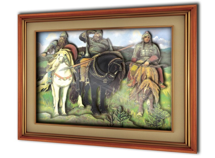 Объемная картина «Богатыри» — картинка 3