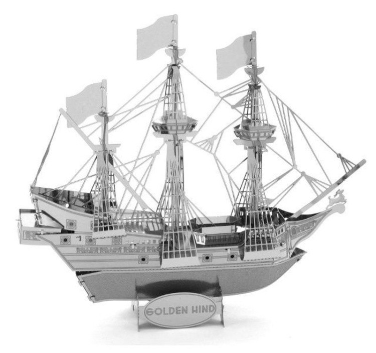 Сборная модель Галеон «Золотая лань» — картинка 4