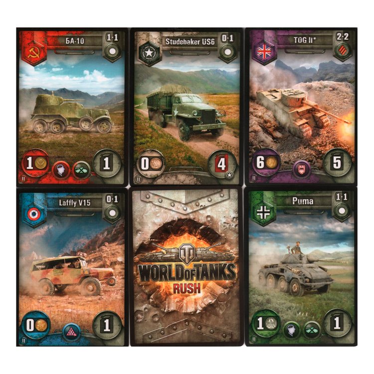 Настольная игра: World of Tanks Rush. Второй Фронт (2-е рус. изд.) — картинка 8