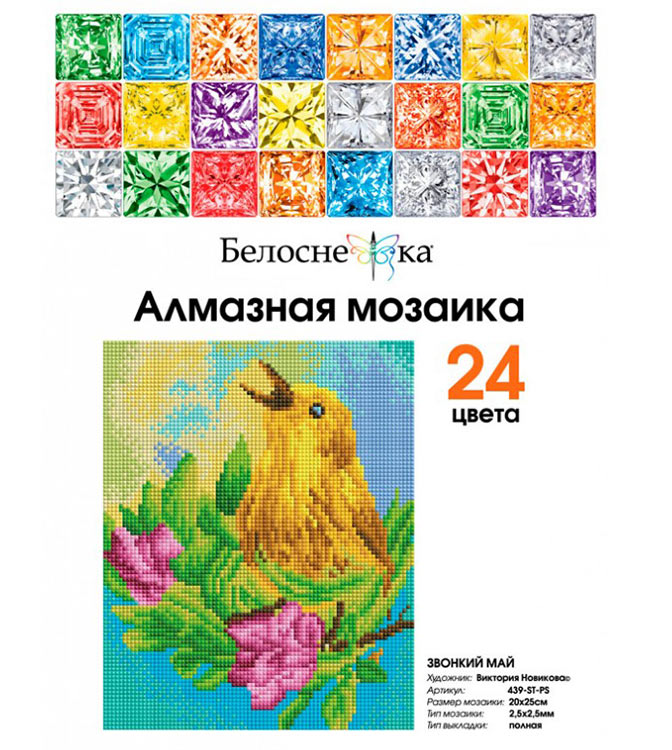 Алмазная вышивка «Звонкий май» — картинка 5