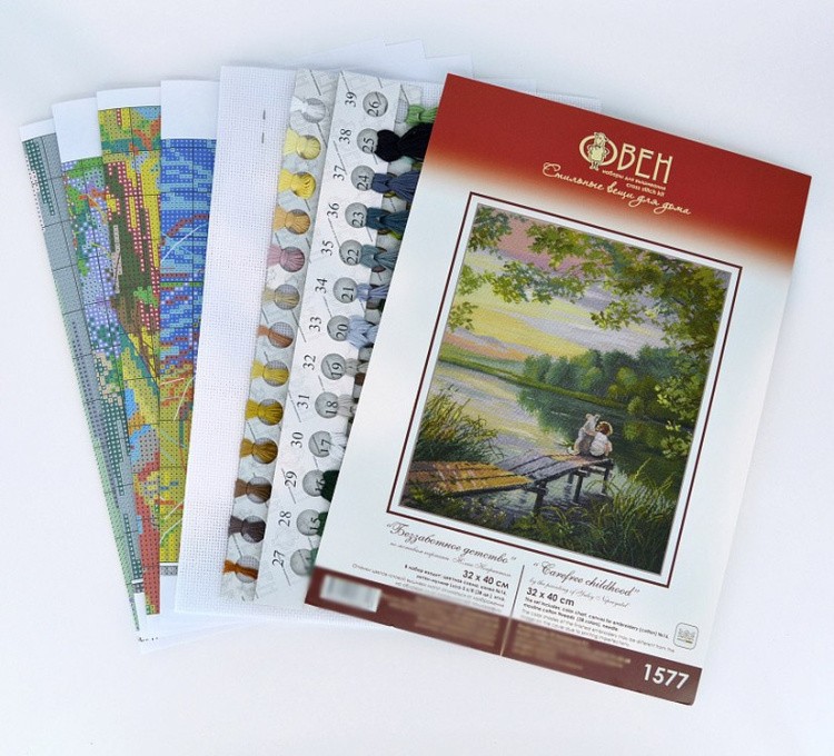 Набор для вышивания «Беззаботное детство» — картинка 2