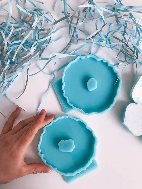 Модель №102 Силиконовый молд Геод, 13x13 см, Craftsmen.store — картинка 3