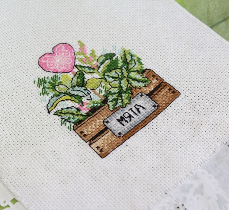 Набор для вышивания «Мята» — картинка 3