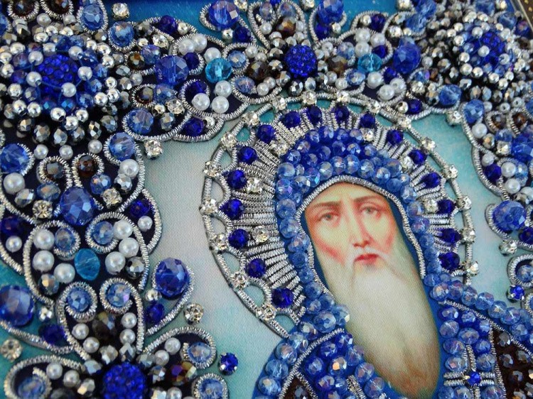 Набор для вышивания хрустальными камнями «Святой Олег» — картинка 10