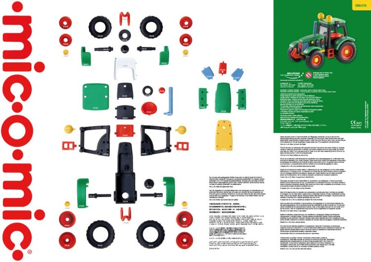 Конструктор Mic-o-mic «Трактор» — картинка 4
