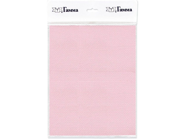 Канва Aida 14 Gamma светло-розовая 150x100 см — картинка 3