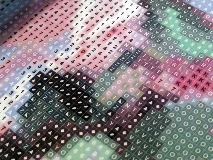 Алмазная вышивка «Розовая нежность» — картинка 6