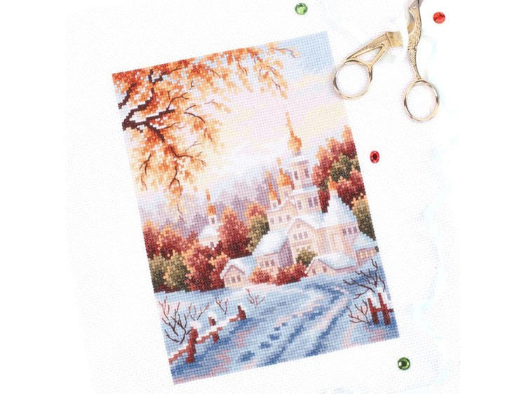 Набор для вышивания «Снежная обитель» — картинка 4