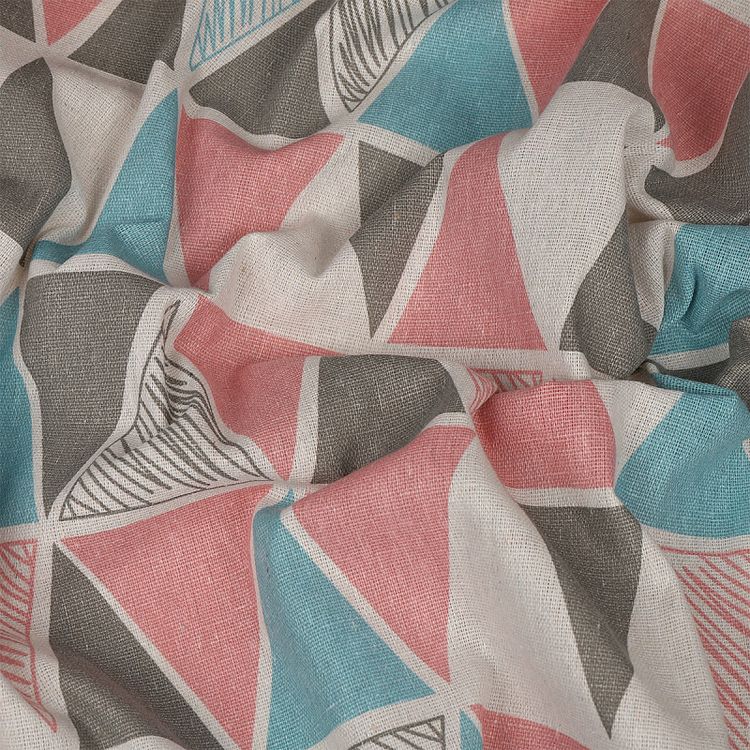 Ткань льняная, 3 м x 150 см, 140 г/м², цвет: принт, TBY — картинка 3