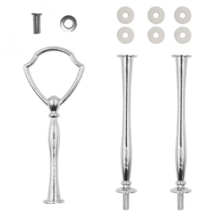 Фурнитура для фруктовницы Герб серебряная — картинка 2