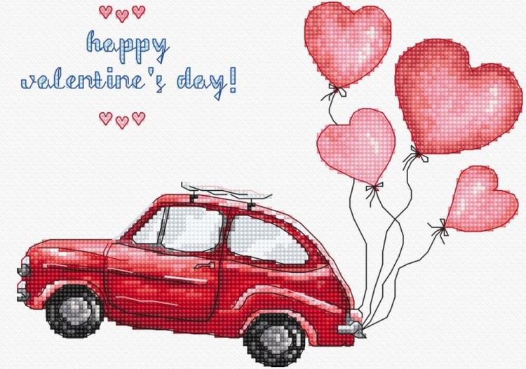 Набор для вышивания «Happy Vallentine’s Day»