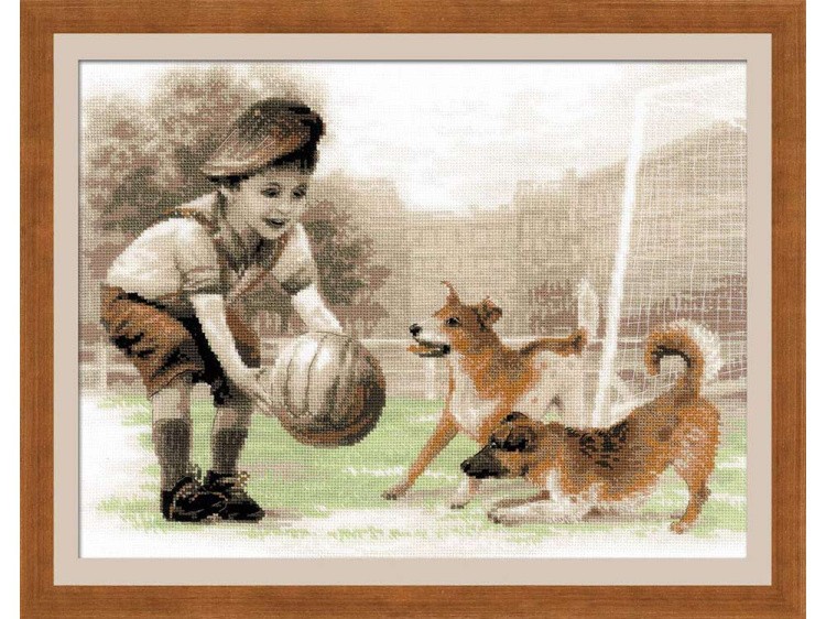 Набор для вышивания «Футбольная команда» — картинка 2