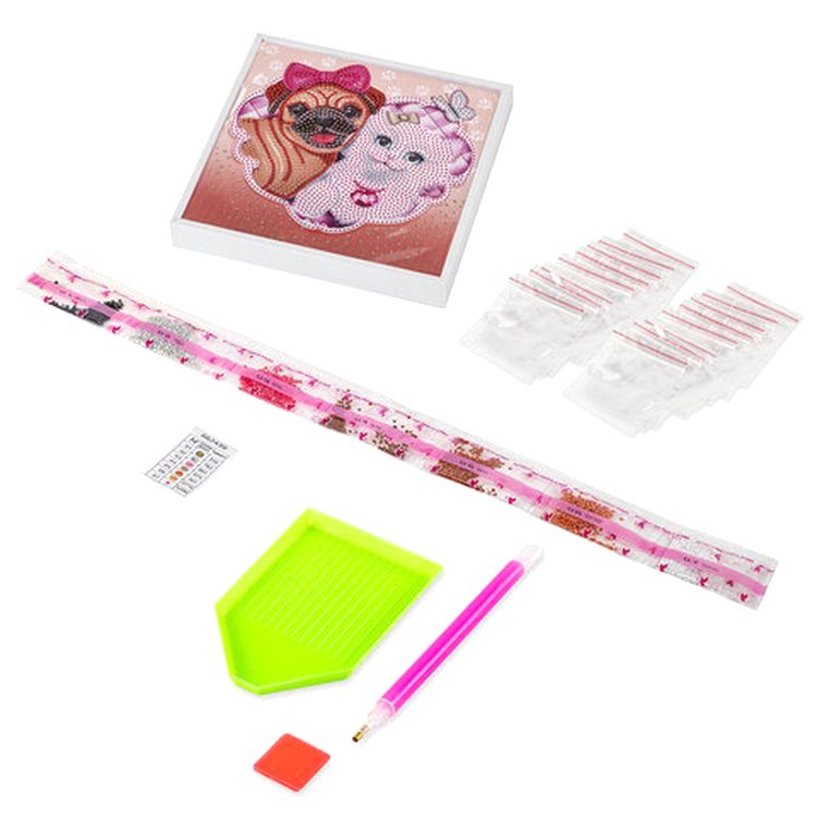 Алмазная вышивка «Пушистые друзья» — картинка 2