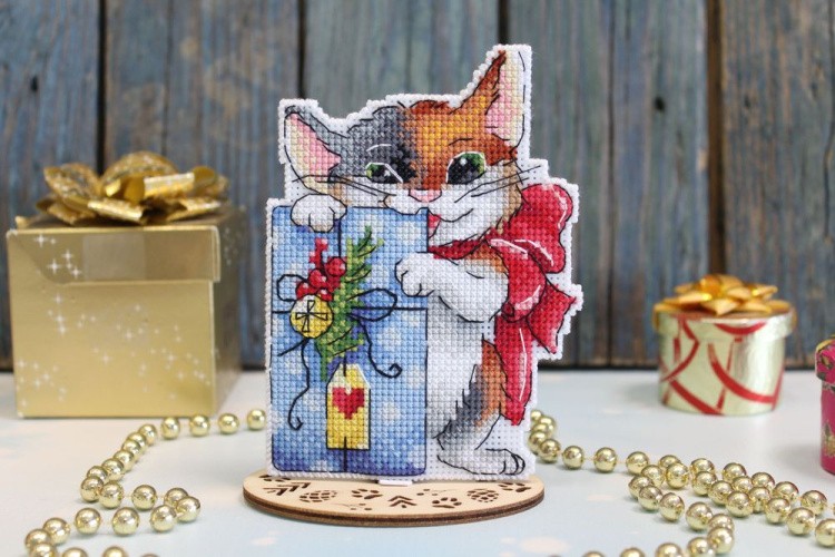 Набор для вышивания «Пора открывать подарки» — картинка 2