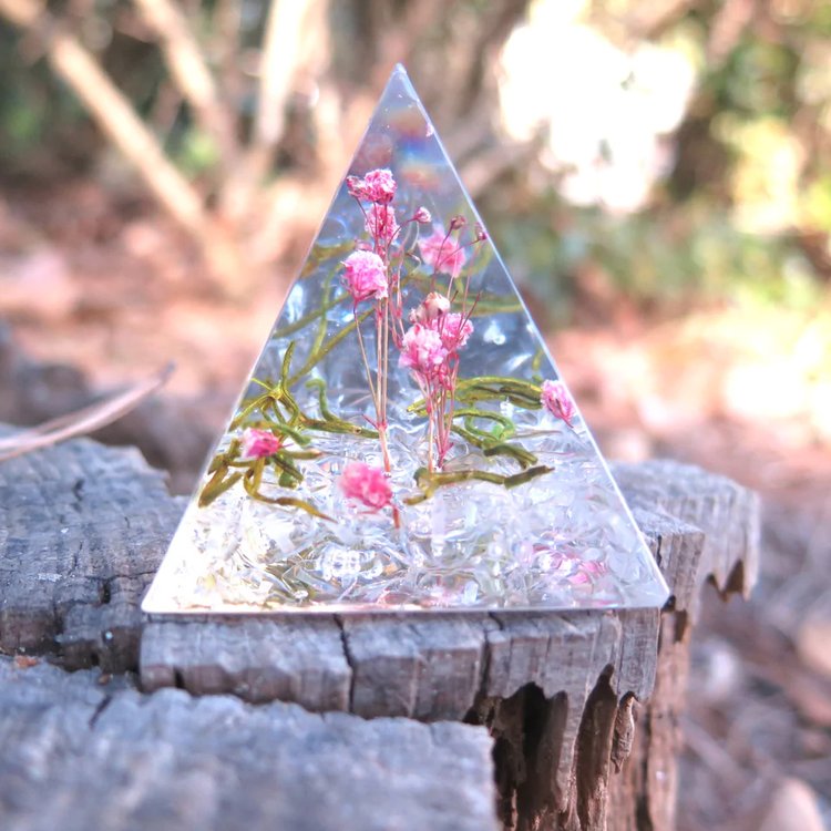 Силиконовый молд - Пирамида 3 грани, 5 см, 1 шт. — картинка 3