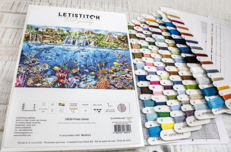 Набор для вышивания «Pirate Island» — картинка 7
