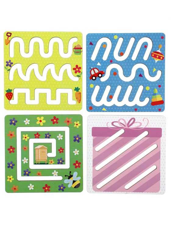 Линейки-трафареты «Веселая полянка» — картинка 5