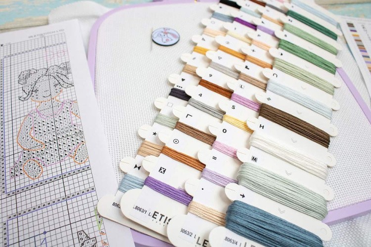 Набор для вышивания «Baby Toys Alphabet (Детские игрушки Алфавит)» — картинка 3