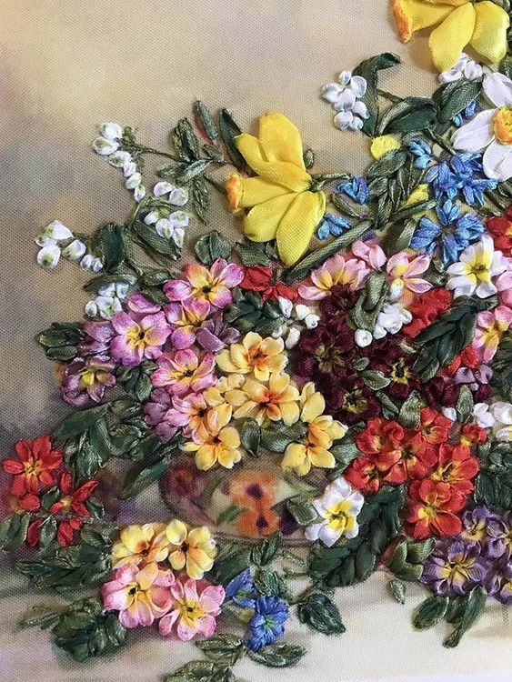 Набор для вышивания «Букет с нарциссами» — картинка 3