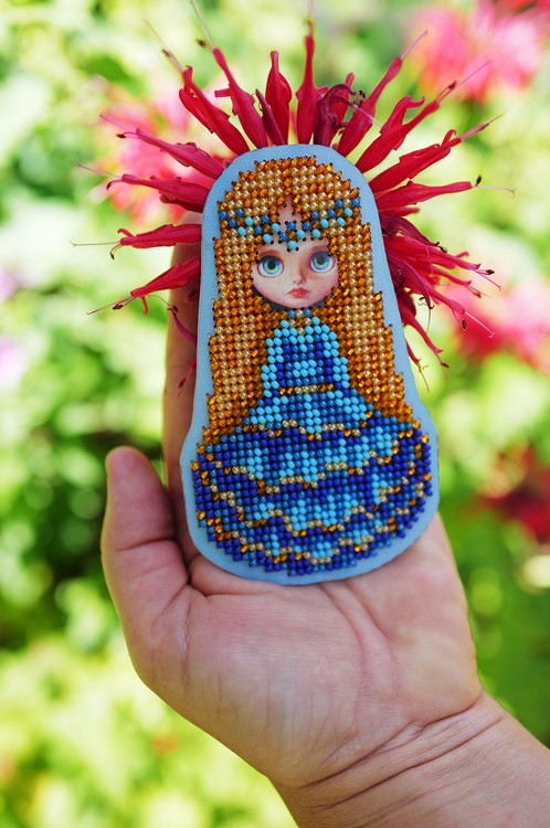 Набор для вышивания «Принцесса Эльза» — картинка 4