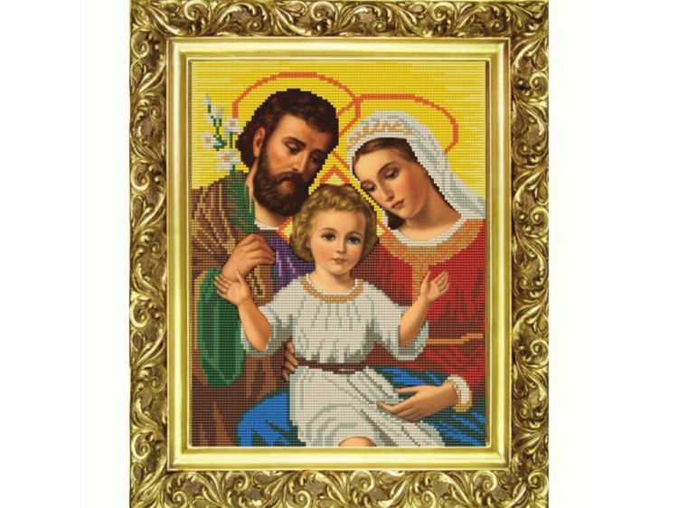 Рисунок на ткани «Святое Семейство»