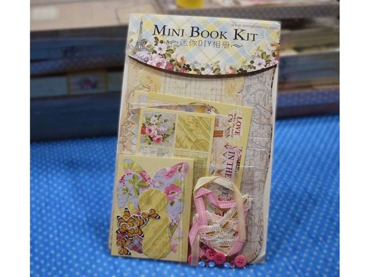 Набор для скрапбукинга «Париж и розочки - Фотоальбом mini» — картинка 3