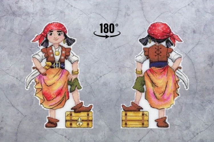 Набор для вышивания «Маленькая разбойница» — картинка 6