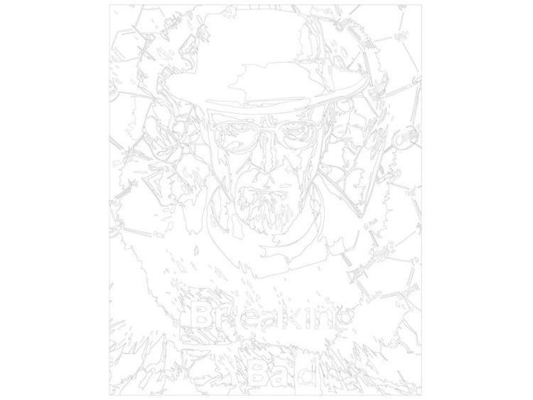 Картина по номерам «Breaking Bad» — картинка 3