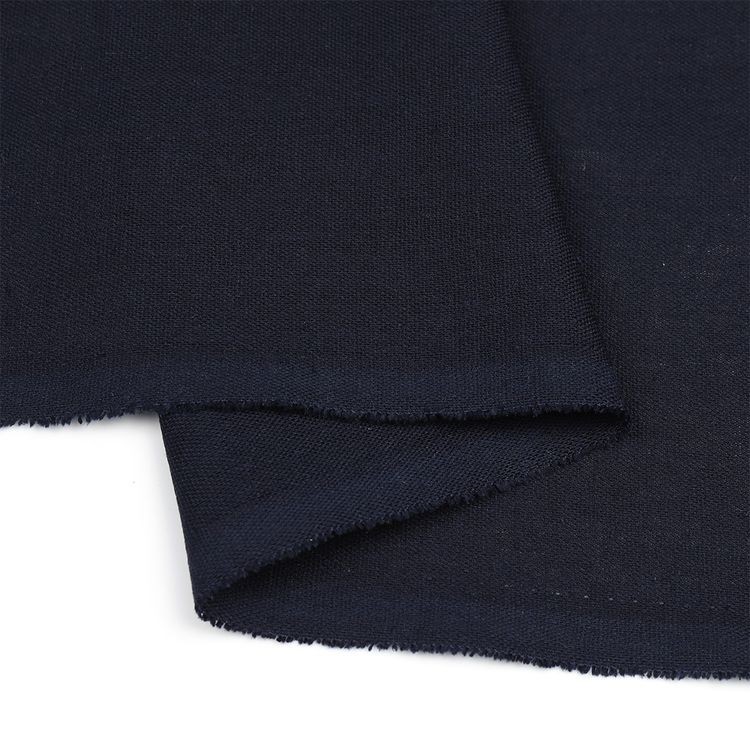 Ткань льняная, 10 м x 140 см, 185 г/м², цвет: темно-синий, TBY — картинка 4