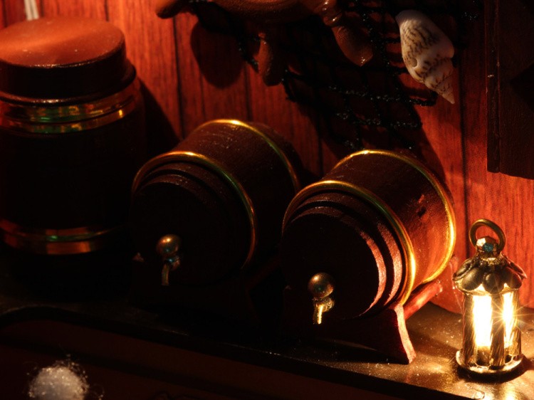 Набор для создания миниатюры (румбокс) «Captain Bar» — картинка 8