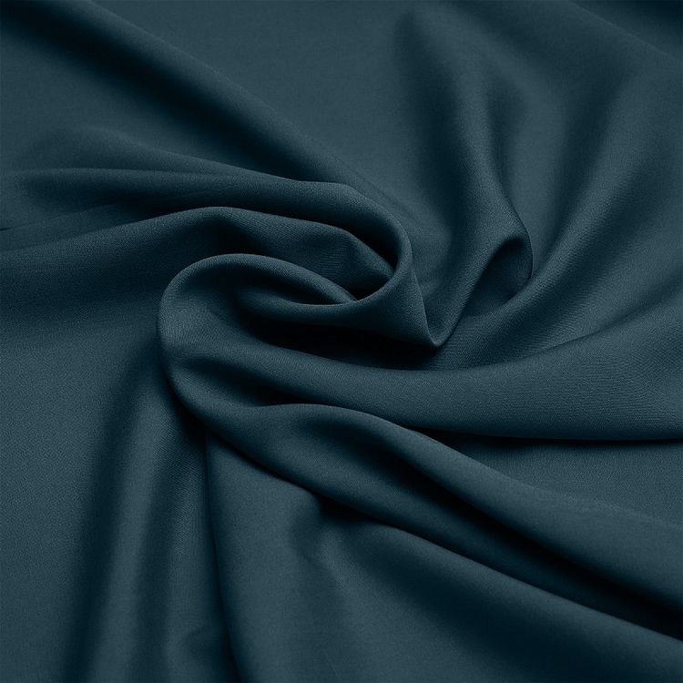 Ткань Штапель, матовая, 5 м, ширина 145 см, 110 г/м2, цвет: 31 джинс, TBY