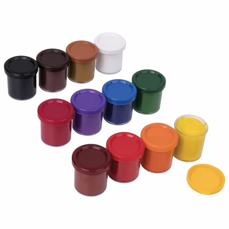 Гуашь школьная ОФИСМАГ, 12 цв., 191563 — картинка 3