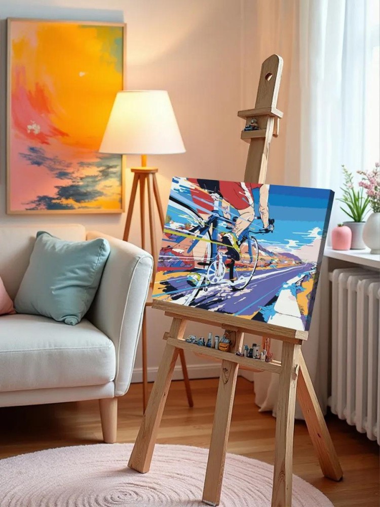 Картина по номерам «Скорость» — картинка 9