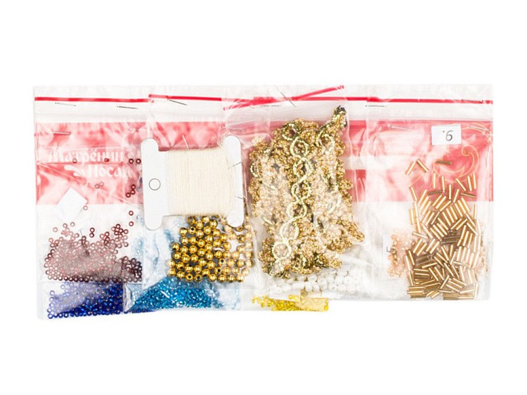 Набор для вышивания «Чехол на бутылку. Дед Мороз» — картинка 5