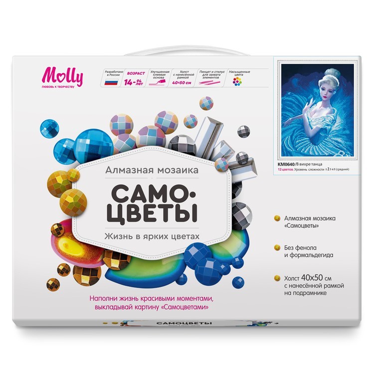 Алмазная вышивка «В вихре танца» — картинка 3