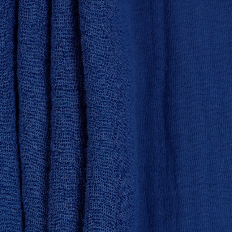 Ткань Муслин, 5 м x 130 см, 125 г/м², цвет: синий, TBY — картинка 2