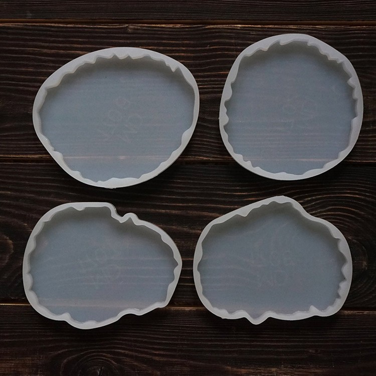 Силиконовый молд для эпоксидной смолы - Жеода набор, 4 шт. — картинка 5