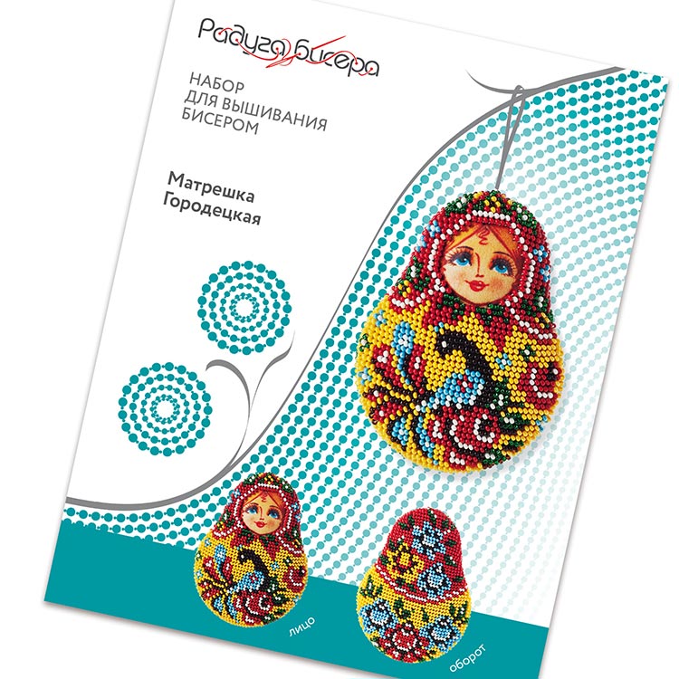 Набор для вышивания «Матрешка Городецкая» — картинка 2