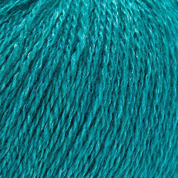 Пряжа YarnArt Silky Wool (339), меланж изумрудный, 5 шт. по 25 г — картинка 2